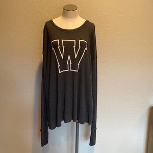 Wildfox Waffle Knit Top